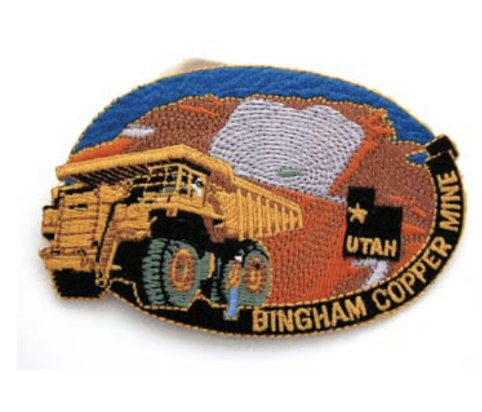 Patch Mine Truck 3" Oval