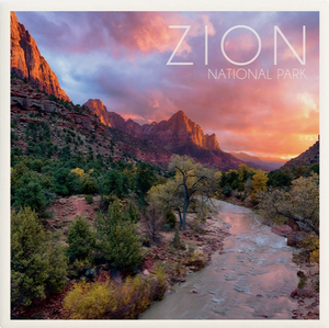 Ceramic Coaster Zion National Utah The Watchman