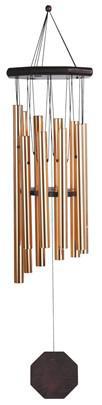 Wooden Wind Chime Copper Tubes 35"