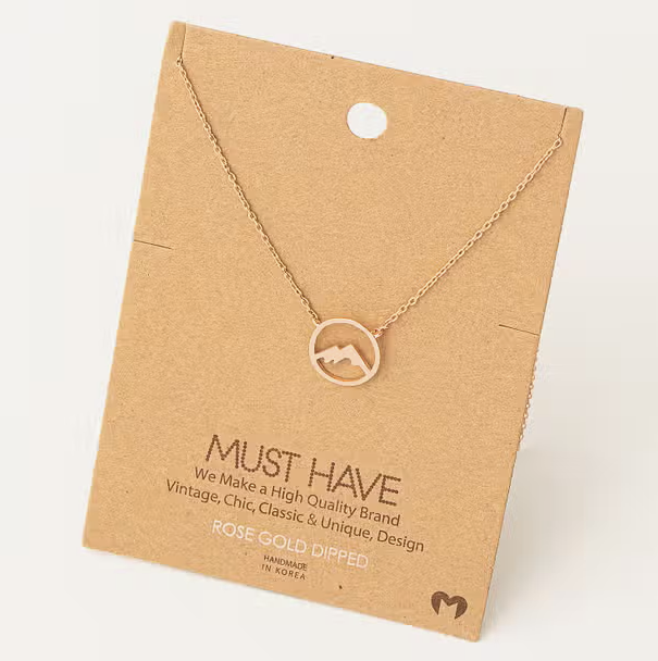 Aiguille du Midi Window Necklace – Michelle Webster Jewelry