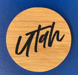 Bamboo Bottle Opener Magnet