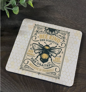 Bee Kind Home Coaster