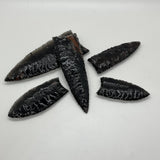 Obsidian Clovis Points