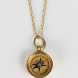 Find Your Way Compass Necklace