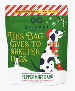 Peppermint Bark Christmas Dog Treats