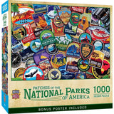 Patches of the National Parks 1000 Piece Puzzle