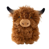 Highland Cow Dog Toy