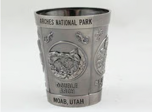 Shot Glass Pewter