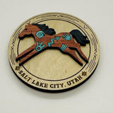 Engraved Wood Magnet