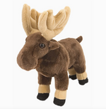 Mini Moose Stuffed Animal 8"