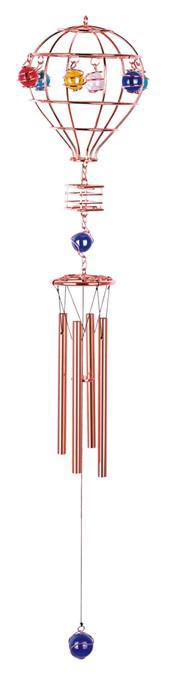 Air Balloon Copper Wire Chime, 28" long