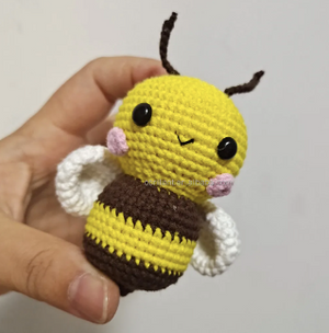 Cute Utah Crochet Tiny Bee