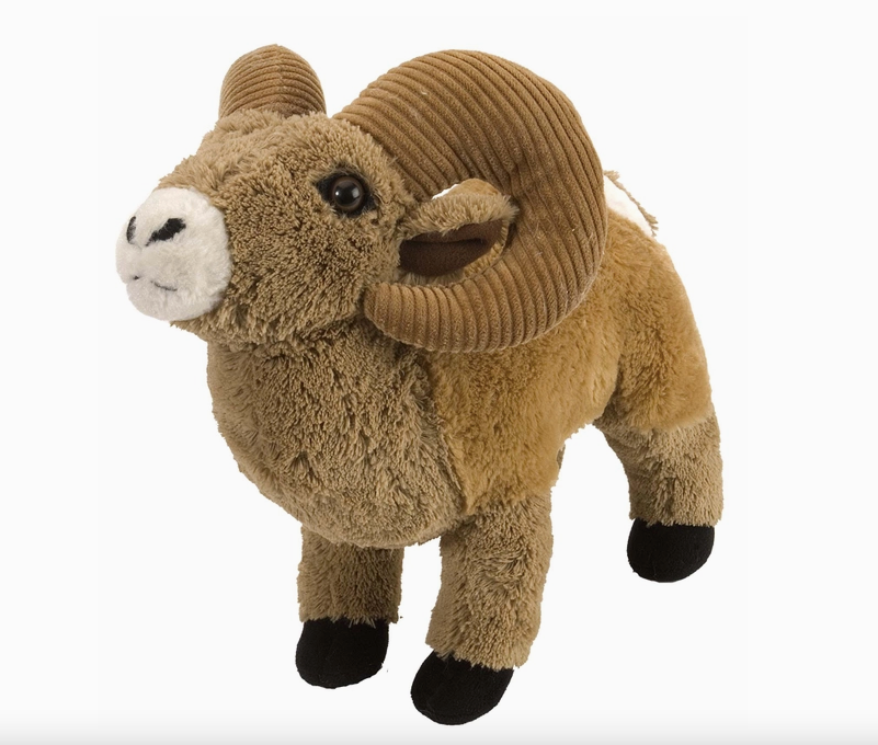 Bighorn Sheep Stuffed Animal 12"