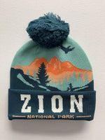 Zion National Park Pompom Beanie