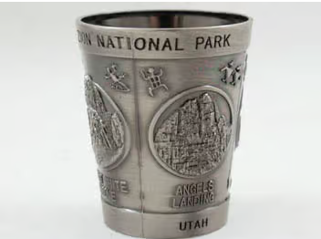 Shot Glass Pewter