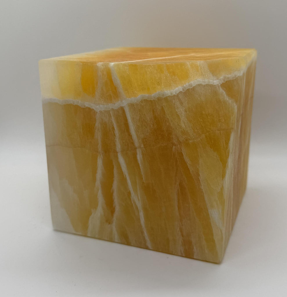 Honeycomb Calcite Cube Large