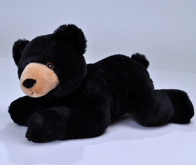Ecokins Black Bear Stuffed Animal 12"