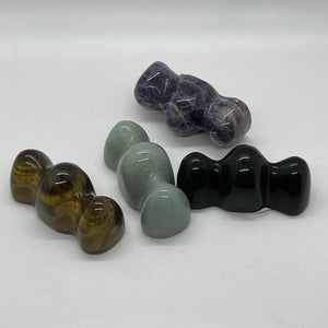 Gemstone Knuckle Massagers