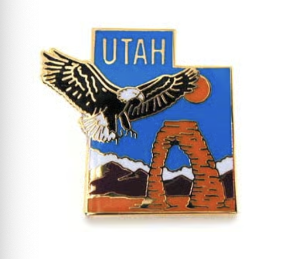 Pin Utah Eagle Arch