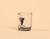 Shot Glass Square Bison