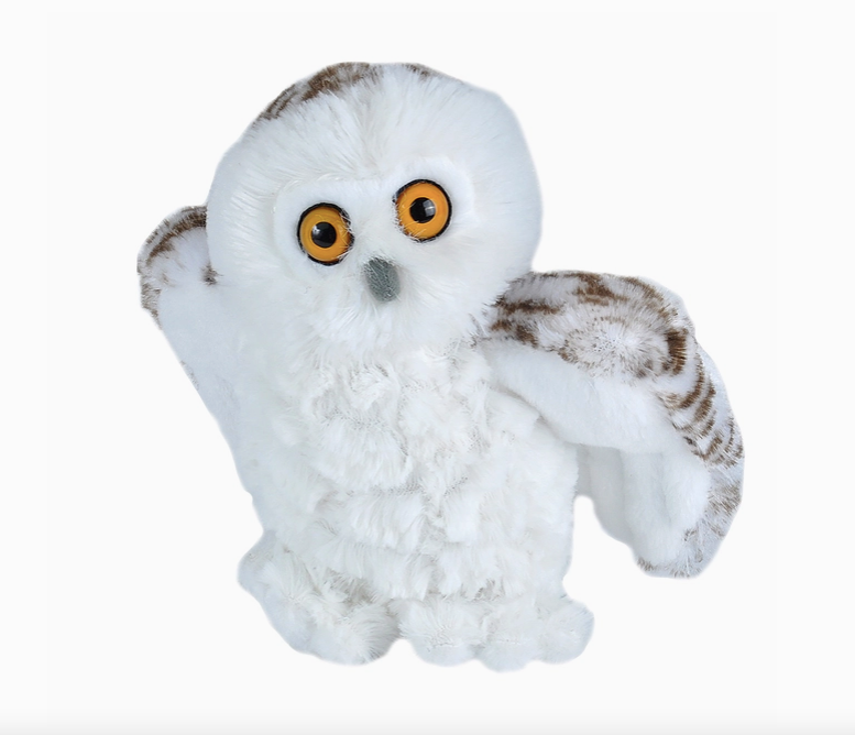 Snowy Owl Stuffed Animal 8"