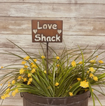 Love Shack Plant Stake