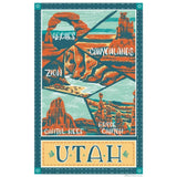 Tea Towel Vestige Utah National Parks