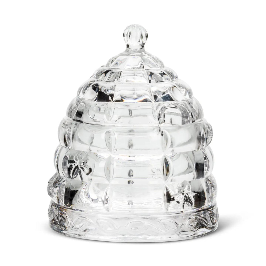 Beehive Honey Pot W/Lid