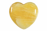 Honeycomb Calcite Heart