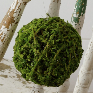 Moss Ball with Hang String