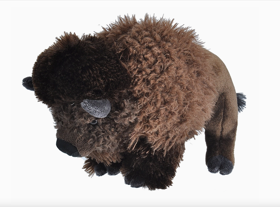Bison Stuffed Animal 12"