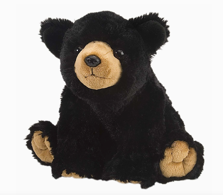 Black Bear Stuffed Animal 12"