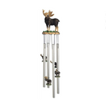 Round Top Wind Chime, Moose 23" long