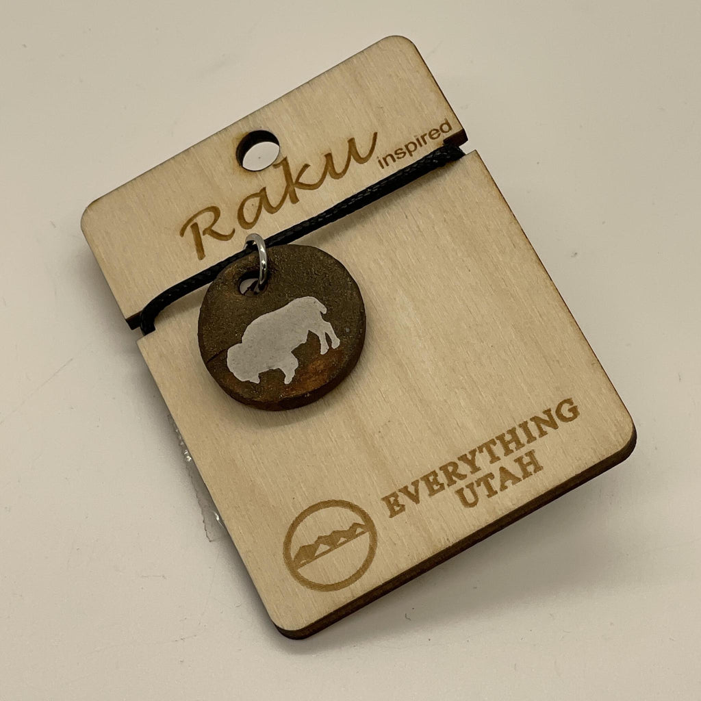 Raku Inspired Necklaces