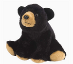 Mini Black Bear Stuffed Animal 8" WR