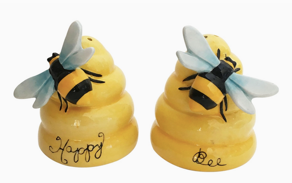 Happy Bee Salt & Pepper Set