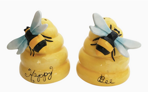 Happy Bee Salt & Pepper Set