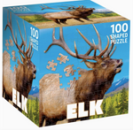 Elk 100 Piece Shaped Jigsaw Puzzle