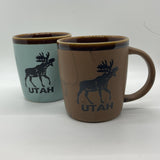 Etched Moose Mug 14 oz.