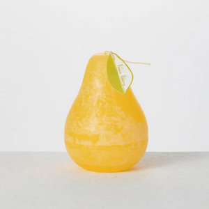 Warm Yellow Timber Pear Candle