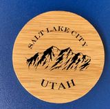 Bamboo Bottle Opener Magnet