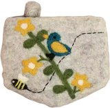Bee Felt Pouch
