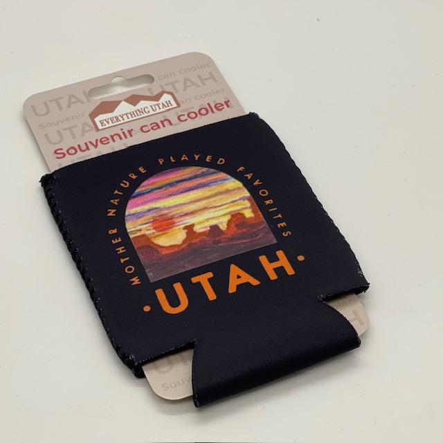 Koozie Cooler Desert Sunset