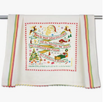 Night Before Christmas Dish Towel