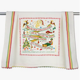 Night Before Christmas Dish Towel