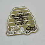 Enamel Metal Pin Beehive State