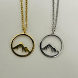 Mountain Range Pendant Necklace