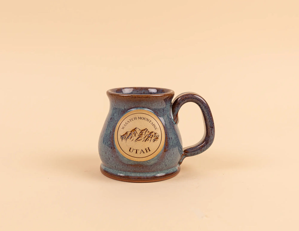 Coffee Mug Stoneware Wasatch Mountains