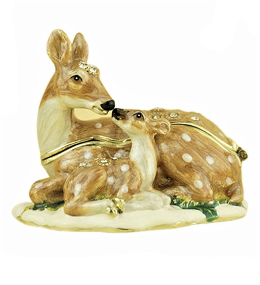 
            
                Load image into Gallery viewer, Jeweled Deer &amp;amp; Fawn Box
            
        