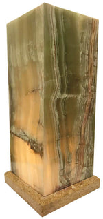 Banded Calcite Lamp 11"